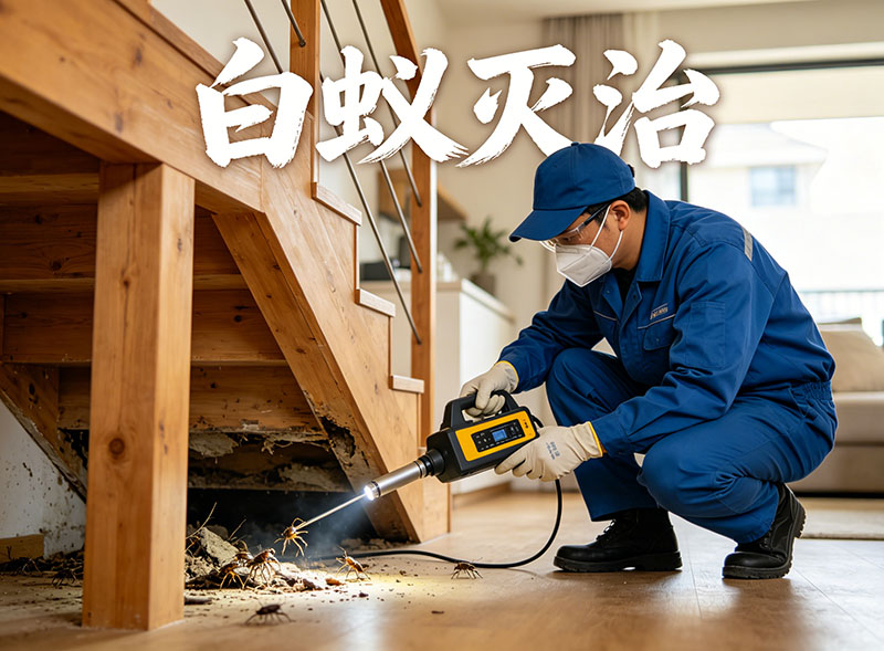 高邮白蚁灭治服务｜专业消杀，筑牢建筑安全防线